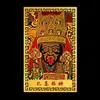 Suministros del Fabricante Tarjeta Dorada Zaki Lhamo, Tarjeta Buda de Aleación de Aluminio-Magnesio Dios de la Riqueza Templo Zaki Lhasa Xizang en Stock