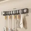 Gancho de ventosa para cozinha, gancho de prateleira de armazenamento com alta capacidade de carga, montado na parede, sem necessidade de furar, cabide para porta de banheiro