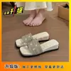 Deslumbrantes Chinelos de Tira T com Strass e Tira para Dedos para Mulheres 2026 Verão Nova Moda Resort Estilo Fada Sandálias de Plataforma com Salto