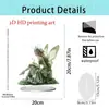 Producto Nuevo Transfronterizo Soporte Acrílico 2D Manzana Creativa Decoración de Mesa de Entrada para el Hogar Sala de Estar Decoraciones Navideñas