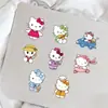 8 Caras de Gatito Cambiantes Collage Pintado Infantil Creativo DIY Manual para Teléfono Móvil Cuaderno Taza de Agua Pegatinas Decorativas