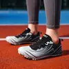 Sapatilhas de Espinho com Placa de Carbono de Comprimento Total para Cross-Country e Atletismo, Sapatilhas para Corrida de Meio e Curto Distância para Alunos Homens e Mulheres, Sapatilhas Profissionais de Espinho para Competição de Atletismo