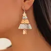 Joyería Transfronteriza Europea y Americana Cadena para Clavícula Collar con Colgante de Árbol de Navidad Juego de Cadena para Clavícula Metálica Tridimensional
