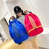 Paquete de lona caliente transfronterizo almacenamiento de bolsillo bolsa de hombro de gran capacidad para exteriores bolsa de baloncesto bolsa con cordón fabricantes venta al por mayor