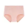Ropa Interior de Algodón Antibacteriano Jacquard Estilo Chino de Cintura Alta Transpirable Control de Abdomen para Mujer Anti-VPH10A