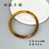 Pulsera Redonda Acrílica Delgada Simple Retro de Verano Textura Geométrica Moda Lujo Ligero Modelo Personalizado Transfronterizo Amazon