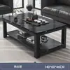 Mesa de centro pequena para sala de estar, uso doméstico, luxo leve, minimalista moderno, novo modelo 2026, mesa de chá, mesa pequena simples para espaços pequenos