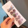 Set de accesorios para el cabello para niños, lazo para bebé, flequillo, pompón, bola, pinza lateral, pinza todo incluido para bebé, pinza para flequillo de princesa