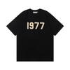 FOG FEAR OF GOD Duplex ESSENTIALS Camiseta masculina de manga curta solta de verão 1977