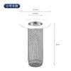 Fregadero de Cocina de Acero Inoxidable 304 Filtro Universal de Residuos Colador Embudo para Lavabo de Verduras Cesta para Lavaplatos Red Anti-Obstrucción
