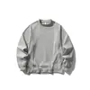 Sudadera deportiva IZEXX gofrada manga larga unisex otoño senderismo y montañismo holgada cuello redondo absorbente de humedad secado rápido camiseta