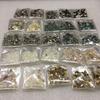 Venta de fábrica de fragmentos de concha para decoración de uñas, color 25 colores, 1 kg, 1 paquete, color japonés para decoración de uñas, fragmentos delgados de concha de abulón