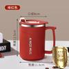 Caneca de Café de Aço Inoxidável 304 Transfronteiriça com Tampa Caneca Senso de Alto Padrão Estilo ins Escritório Estilo Europeu Copo de Água de Alto Valor
