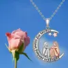 Novo Pingente de Personalidade Colar para Mãe Presente de Dia das Mães Moda Joia Memorial Versátil Exquisito Presente de Aniversário