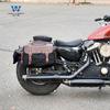 Bolsa lateral de lona para Harley X48, bolsa para laptop, pasta, modificação com suporte de liberação rápida