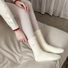 Calcetines Gruesos Milk Hoo Hoo para Mujer Calcetines Cálidos de Longitud Media Lindo Moño Calcetines de Terciopelo Australiano Moda Ins Calcetines Mononuka Postparto