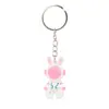 Llavero de Goma Blanda de Dibujos Animados Kuromi Pochacco My Melody Llavero Conejo Espacial Colgante para Bolsa