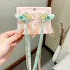 Horquilla Antigua para Niñas Ropa China Antigua Accesorios para el Cabello con Borla Linda Horquilla de Mariposa y Flor Accesorios para Falda Cara de Caballo Tocado