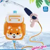 Pistola de Agua de Verano para Niños Personalizada de Fábrica, Nueva, Extraíble, con Mochila para Lucha Acuática en la Playa, Rociador de Agua, Juguetes de Rociador de Agua