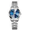 Relojes de Pareja Modernos y Elegantes Rui Zhi Yuan, Reloj de Cuarzo para Hombre con Doble Calendario, Reloj Impermeable, Diseño de Nicho de Lujo Ligero para Mujer