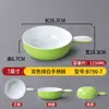 Vajilla Melamina Nórdica Bicolor Tazón Ramen Moderno con Asa Plástico Comercial Olla Caliente Picante Fideos Caracol Tazón Ensalada Frutas