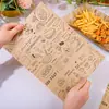 Papel Absorvente de Silicone Americano para Cozinha Barreira de Óleo para Assar Papel Antiaderente para Forno Resistente a Altas Temperaturas Papel Absorvente para Assadeira Atacado