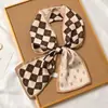 Pañuelo de Seda Estilo Francés Diadema Otoño Delgado Perezoso Vintage Pañuelo de Seda Pequeño Largo para Mujer Cinta Bufanda Decorativa Pañuelo de Cabeza Cinta