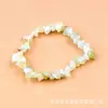 Pulsera de Cristal Natural Irregular para Mujer, Venta Caliente en Amazon, Pulsera de Citrino DIY, Pulsera de Cristal Blanco