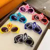 Novos Óculos de Sol Infantis Mecha do Ultraman Desenho Animado Fofo Performance Óculos de Sol para Bebê Estilo de Rua Anti-UV