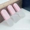 Brocha de Silicona para Mascarilla de Barro para Untar Herramienta de Belleza Facial Paquete Individual Mini Pequeña Portátil Plana Brocha de Silicona