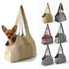 Bolsa de Viagem para Pets Primavera e Verão, Bolsa Tote para Gatos e Cachorros ao Ar Livre, de Ombro Único, Transportadora para Carro com Refrigeração, Secagem Rápida, Respirável