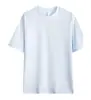 Camiseta de Algodão Pesado 240G Gola Redonda Cor Sólida Camiseta Base Camiseta Roupa de Trabalho Manga Curta Camiseta Masculina Personalização