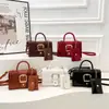 Bolso Pequeño Texchy 2024 Nuevo Bolso para Mujer Elegante Moda Bolso de Hombro Casual Estilo Coreano Moderno Indentación Bolso Cuadrado Pequeño
