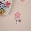 Grampo de Cabelo Estrela Dopamina Y2K Grampo de Cabelo Estrela de Cinco Pontas para Menina Fofa Grampo de Cabelo Cor Doce Ins Grampo BB Grampo para Franja
