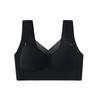 Verão Traceless Push-up Underwear Colete Esportivo Feminino Sem Aro Anti-luz Integrado Sutiã de Dormir de Copo Fixo
