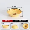 Cuenco para Salsas de Restaurante de Hot Pot Nostálgico, Estación Comercial de Condimentos Autoservicio, Recipiente Pequeño para Salsas para Dipear, Cuenco para Ingredientes de Tienda de Hot Pot Picante, Cuenco de Melamina