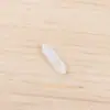 Piedra Natural Piedra Semipreciosa Amatista Ojo de Tigre Cristal Rosa Cono Hexagonal de Doble Punta Colgante DIY Collar Joyería Colgante Transfronterizo