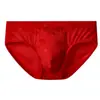 Calzoncillos Rojos de Modal para Hombre para el Año del Caballo, Amigables con la Piel, Ajustados, Elásticos, Cómodos y Transpirables
