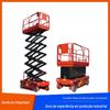 Fabricantes fornecem plataforma de escalada elétrica hidráulica para trabalho aéreo, carro, elevador de tesoura móvel autoambulante
