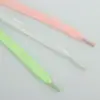 Venda Direta de Fábrica de Cadarços Fluorescentes Luminosos, um Par de Cadarços Redondos Grossos Trançados, Cadarços Luminosos Noturnos Modernos Atacado