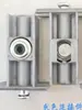 Estante de farmacia bandeja de vidrio capa soporte de tornillo bandeja de estante aleación de aluminio gabinete de vidrio accesorios desmontables tornillo cruzado