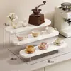 Portavasos estante de almacenamiento para tazas de agua escritorio engrosado estante de almacenamiento para tazas de café aparador portavasos para tazas de té juego de té