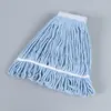 Hospital Hotel Fábrica Mopa de Algodón de Cuatro Colores Mopa Absorbente Desmontable Mopa para Cera Mopa con Pinza Limpieza Comercial