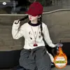 Ropa interior de terciopelo para niñas Otoño e Invierno Nuevo estilo 2026 Camiseta de manga larga de dibujos animados para niños Camiseta térmica de terciopelo para niños