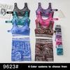 Conjunto de Sutiã Esportivo Europeu e Americano Top Tubo para Treino de Corrida Fitness Roupa Íntima Push-Up Costas Bonitas Conjunto de Colete de Yoga Atacado