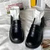Sapatos plataforma Mary Jane, mocassins, sapatos de salto alto estilo japonês, sapatos Mary Jane JK, sapatos de uniforme, sapatos de salto médio