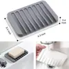 Directo de fábrica nueva caja de jabón de silicona sin perforaciones base de drenaje estante de baño creativo japonés