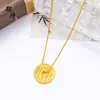 Pingente Antigo Estilo Chinês Pingente Espírito da Montanha Flor Pingente Retro Chinês Bagua Raio Array Fivela de Segurança Pingente Moeda de Cobre