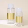 Ferramentas para unhas removedor de esmalte frasco de imprensa 150ml 300ml frasco vazio pode ser usado para limpeza de loção líquida salão de unhas
