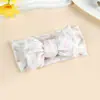Diadema de Lazo Ancho de Cinta para Niños Diadema Elástica Floral para Bebé Accesorio para el Cabello Protector de Fontanela para Bebés Pañuelo de Cabeza Venta Caliente Transfronteriza